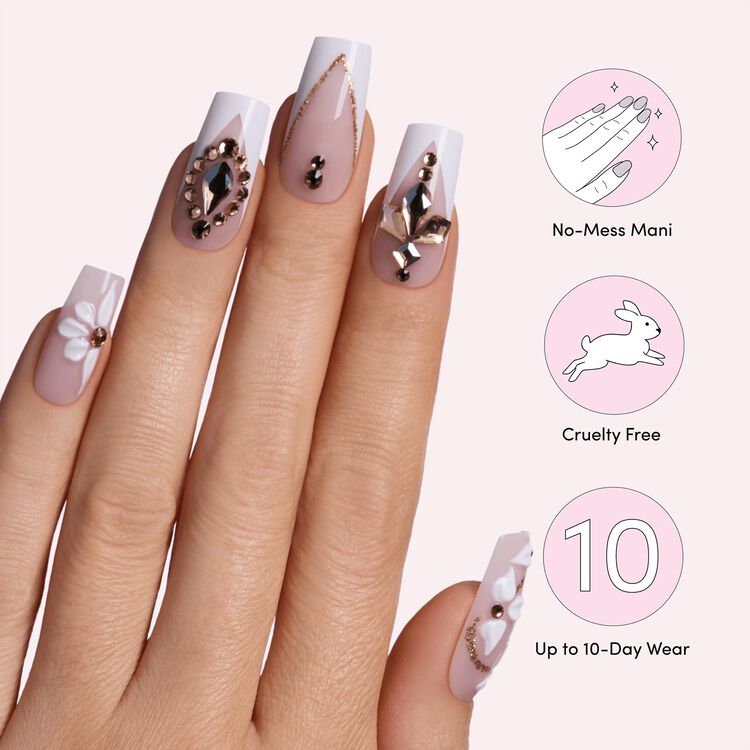 Gel Nail Luxe Modern Princess