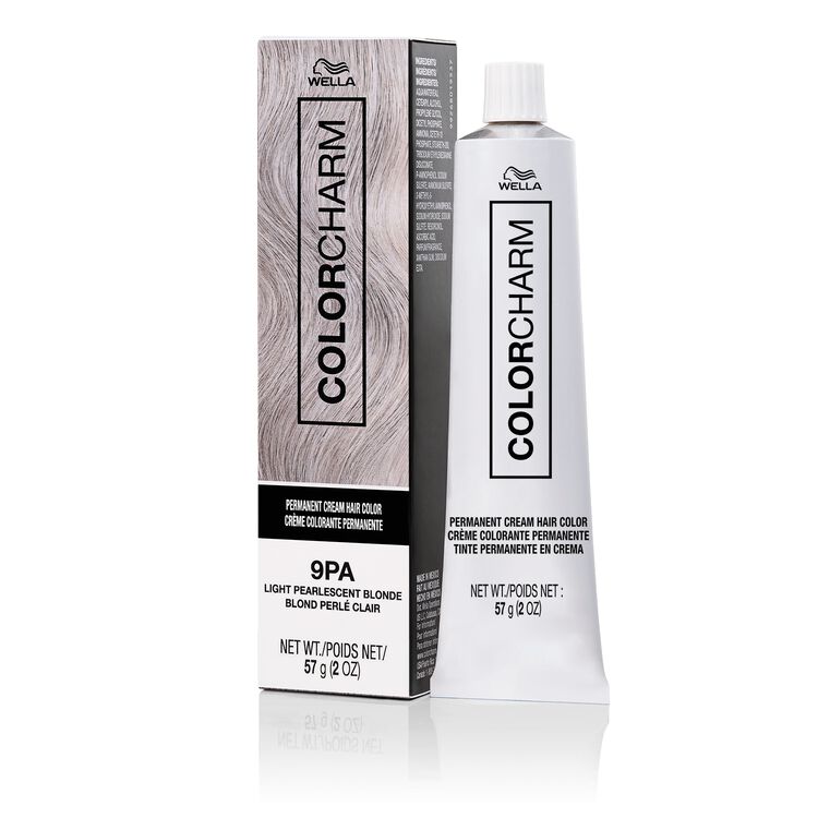 9PA Light Pearlescent Blonde Permanent Cream Hair Color