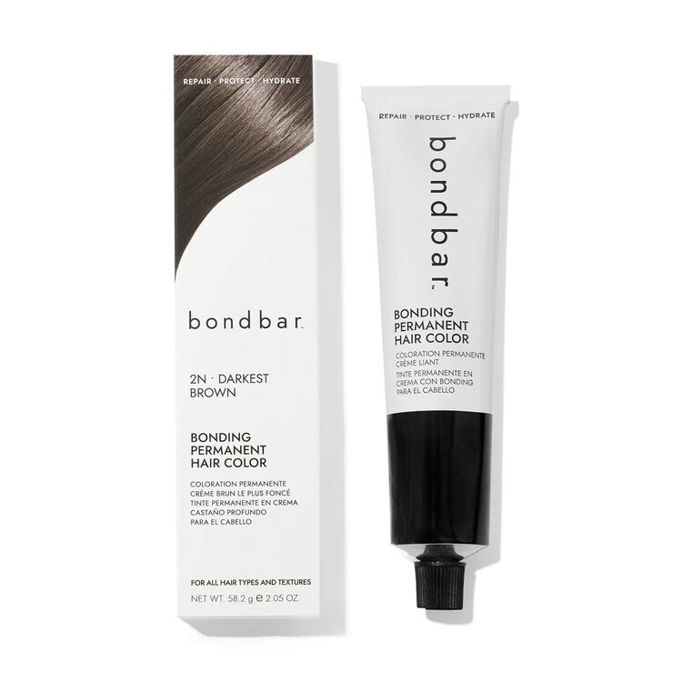 2N Darkest Brown Bonding Permanent Cr&egrave;me Hair Color