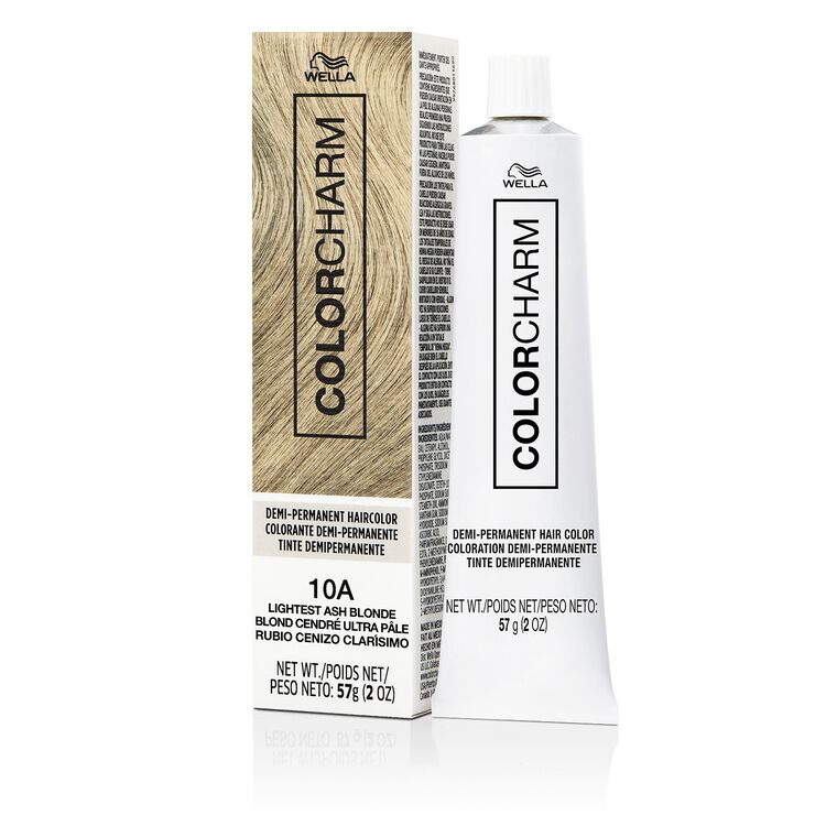 10A Lightest Ash Blonde Demi Permanent Cream Hair Color