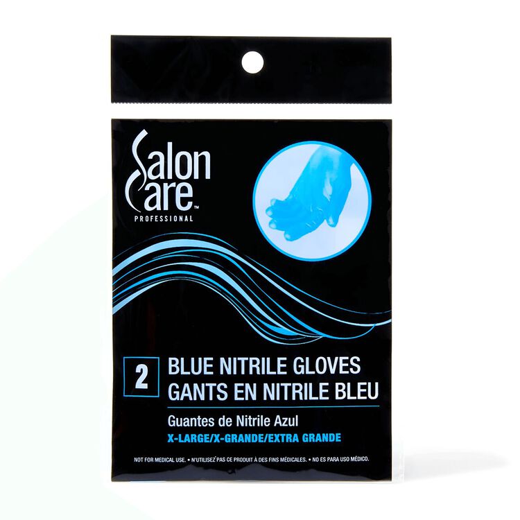 X-Large 2ct Blue Nitrile Powder-Free Gloves