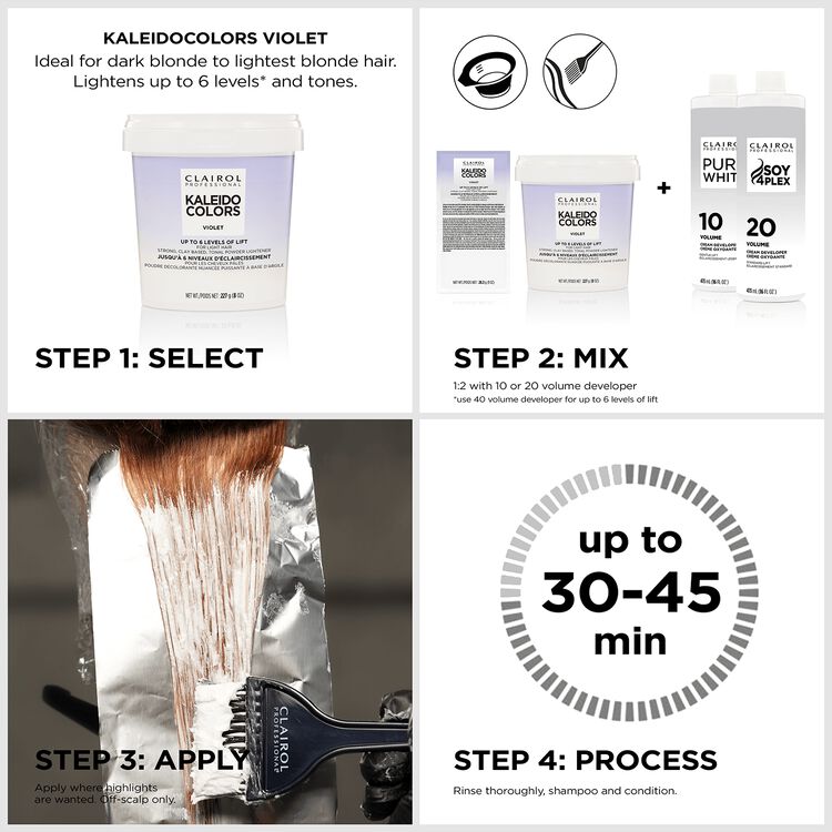 Violet Powder Lightener Packette
