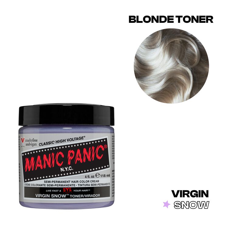 Manic Panic Semi-Permanent Color Cream Virgin Snow