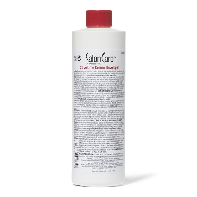 20 Volume Creme Developer 16 Oz