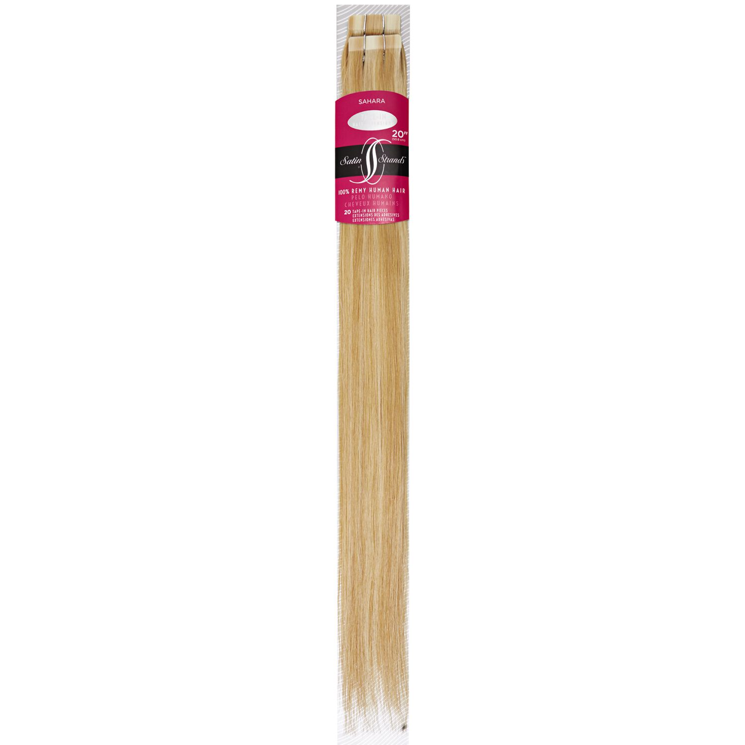 Satin Strands Tape In 20 Inch Human Hair Extensions | Weft Hair ...