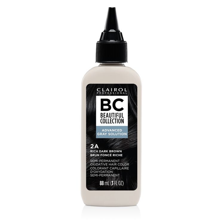 Clairol Beautiful Collection Advanced Gray Solution Semi-permanent Color Rich Dark Brown