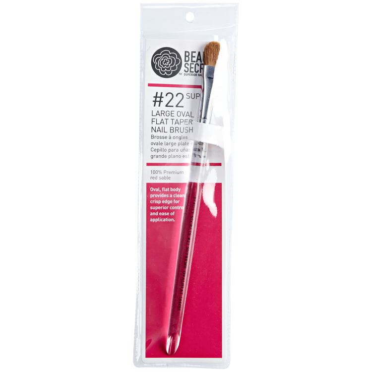 #22 Flat Oval Sculpt Nail Brush
