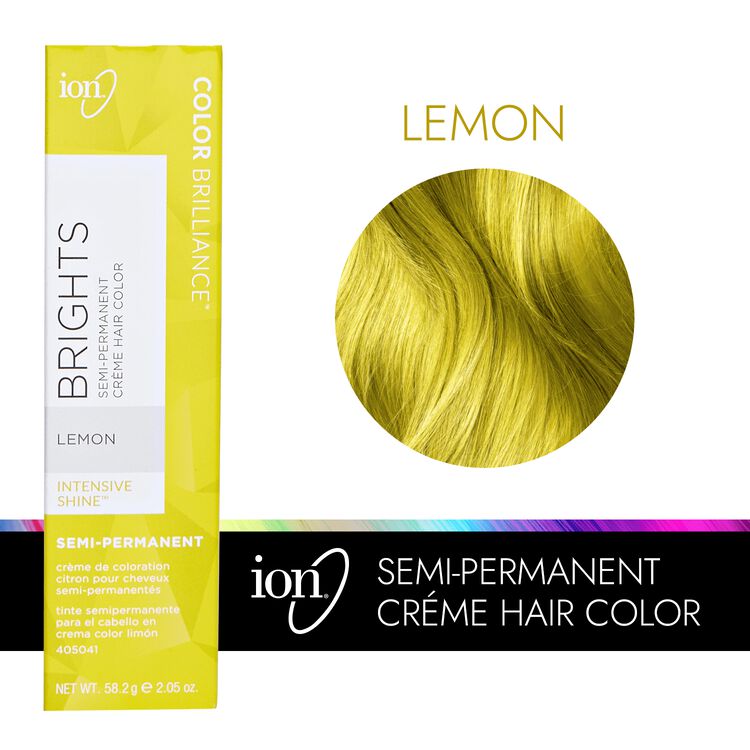 Lemon Semi Permanent Hair Color