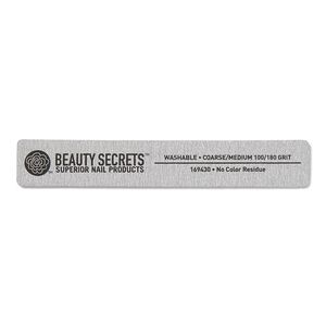 100/180 Rectangle Zebra Cushion Nail File