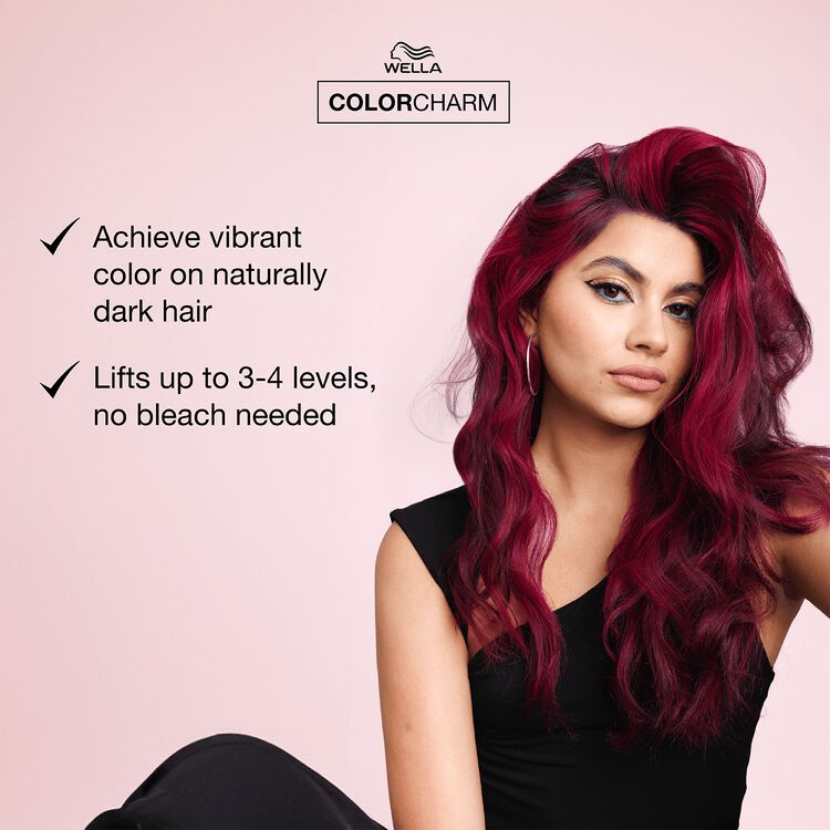 Vivid Darks Permanent Cream Hair Color Ruby Red