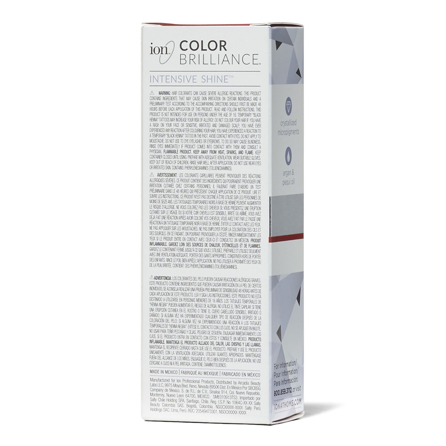 Ion 8RC Light Copper Blonde Permanent Liquid Hair Color by Color