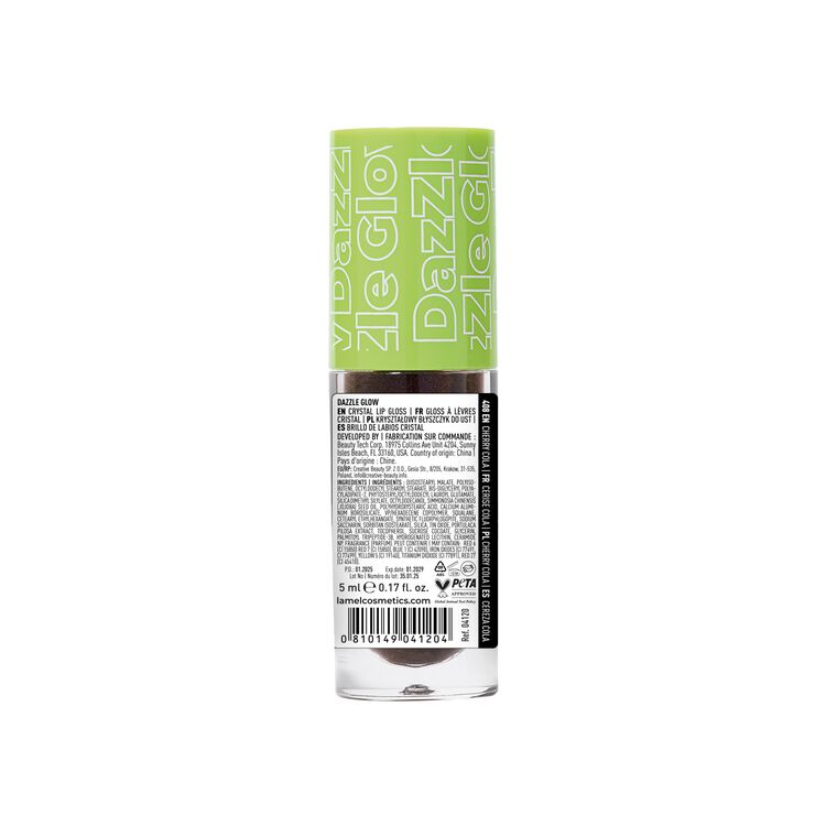 Crystal Lip Gloss Dazzle Glow Cherry Cola