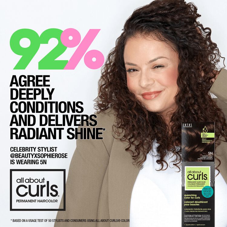 Chestnut Ringlets 4N Permanent Hair Color