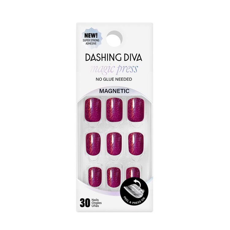 Magic Press Premium Press-On Nails Hologlow Orchid