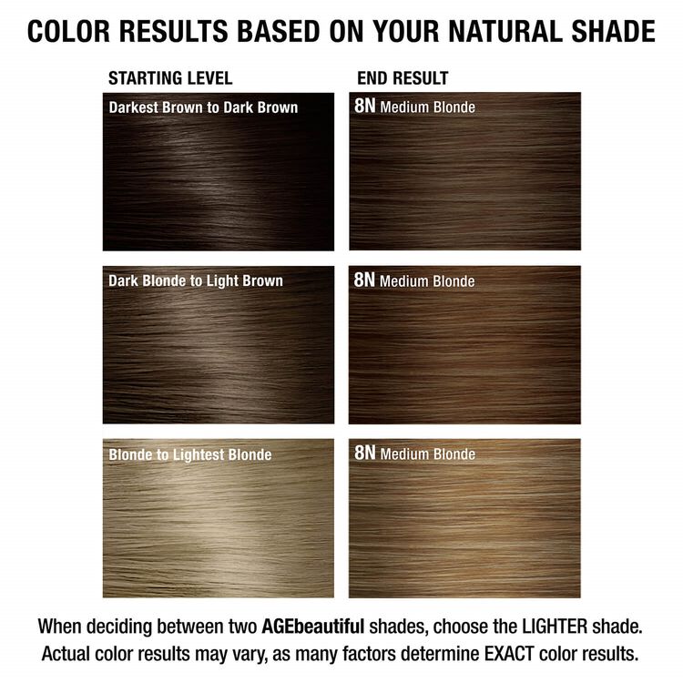 8N Medium Blonde Permanent Liqui-Creme Hair Color