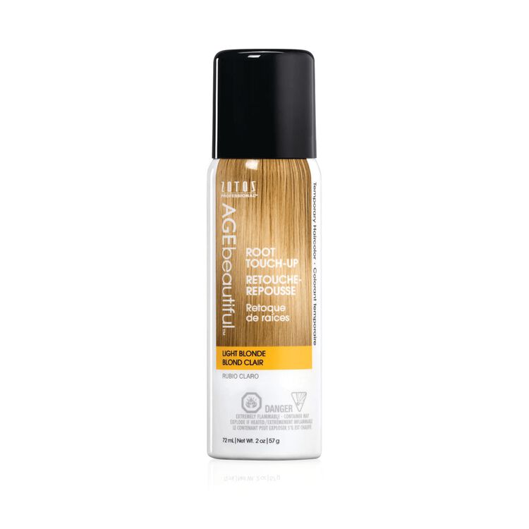 AgeBeautiful Light Golden Blonde Root Touch Up Spray Temporary Hair Color Root Touch up