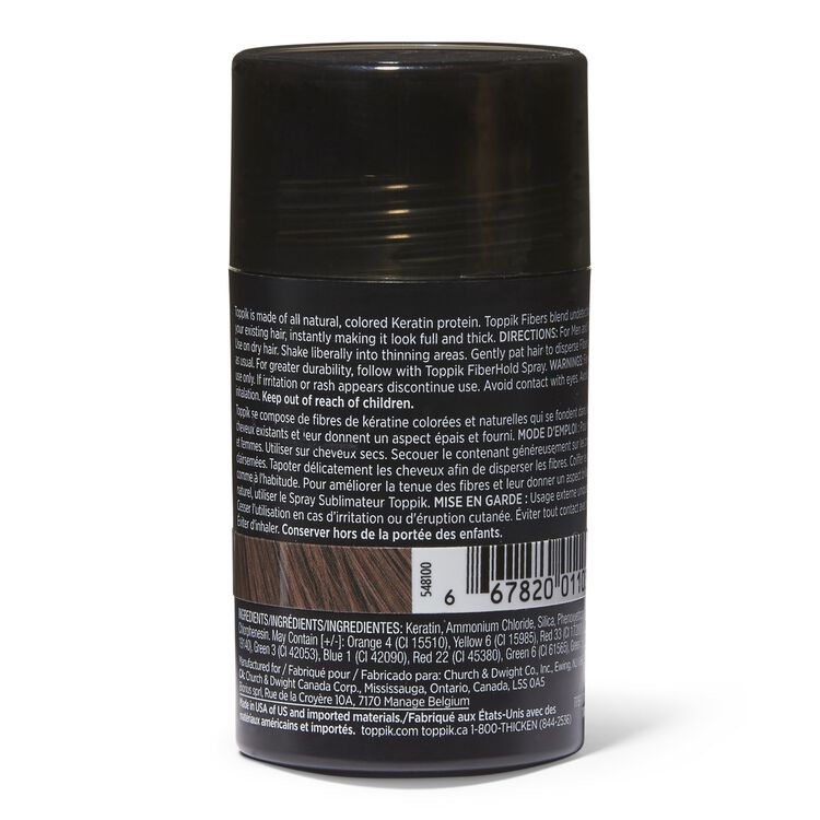 Medium Brown Hair Building Fibers .42 oz