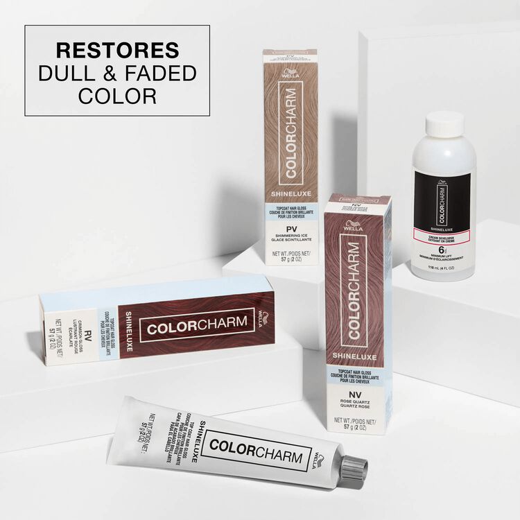 ShineLuxe Top Coat Hair Gloss Clear Shine Booster