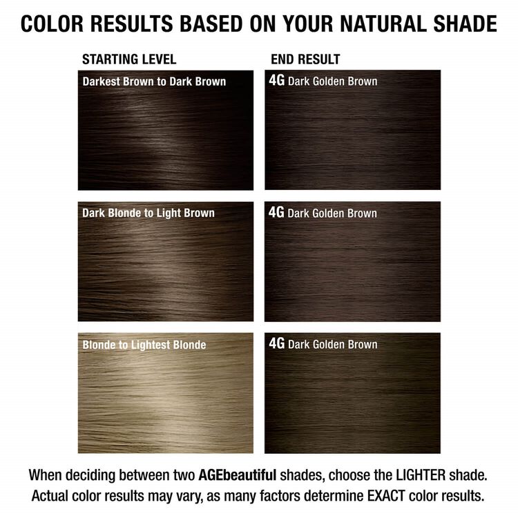 4G Dark Golden Brown Permanent Liqui-Creme Hair Color