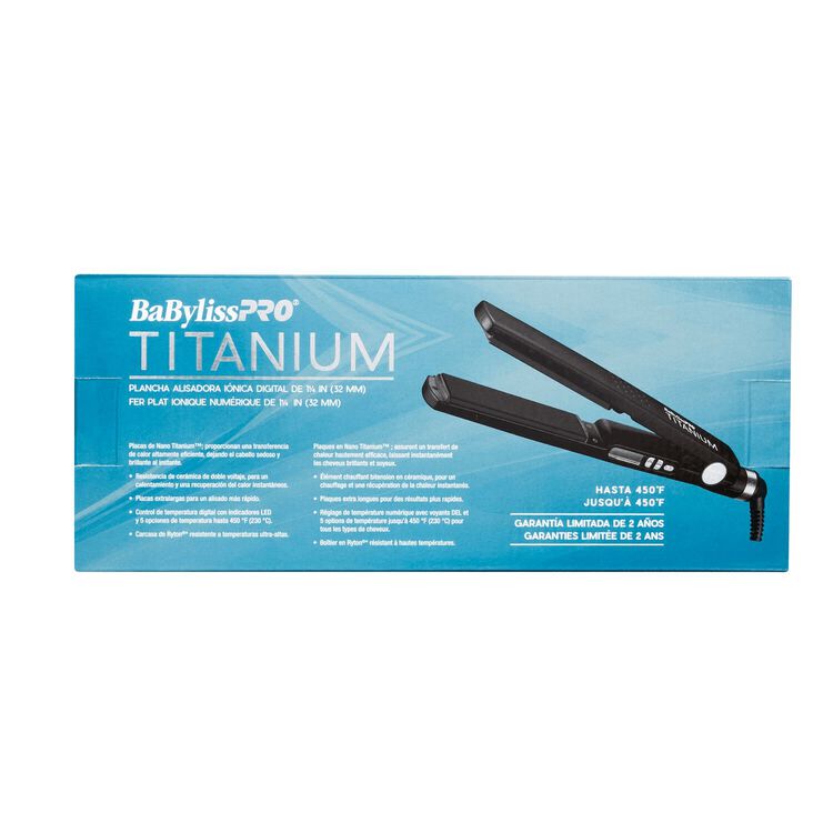 Titanium Ionic Straightener 1.25"