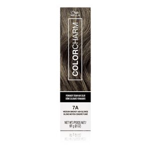 7A Medium Smokey Ash Blonde Permanent Cream Hair Color