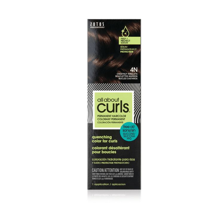 Chestnut Ringlets 4N Permanent Hair Color