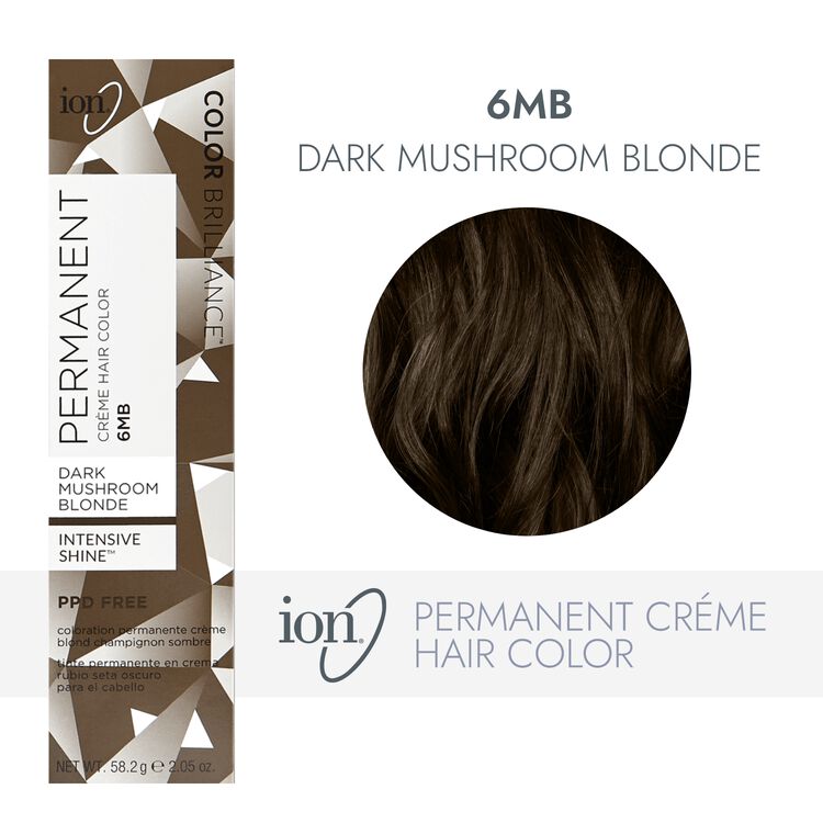 6MB Dark Mushroom Blonde Permanent Creme Hair Color
