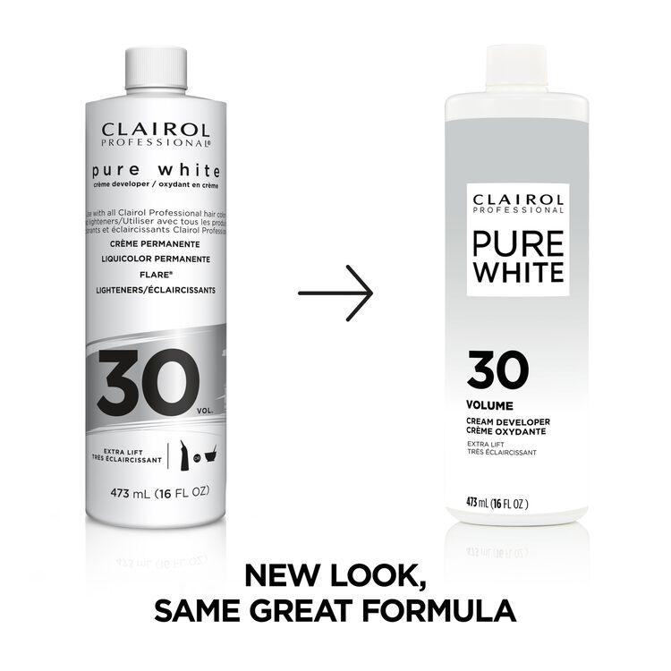 Pure White 30 Volume Creme Developer