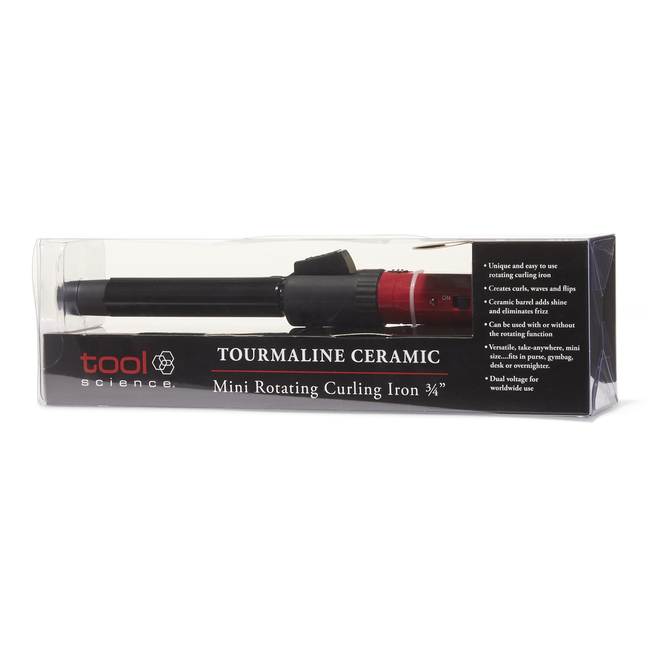 tool science travel curling iron