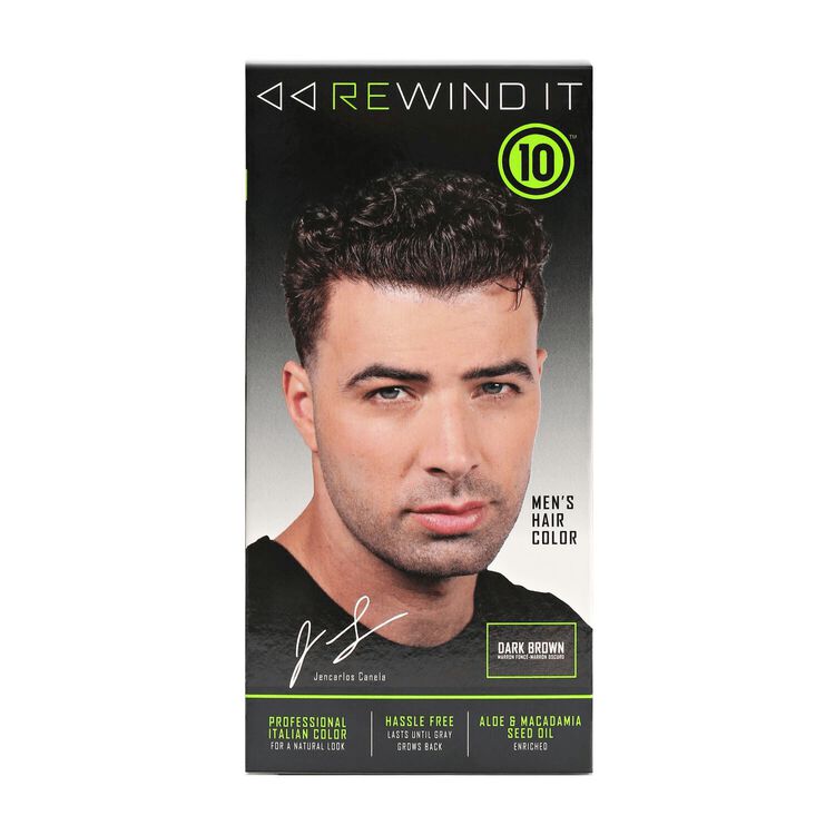 Dark Brown Men's Hair Color