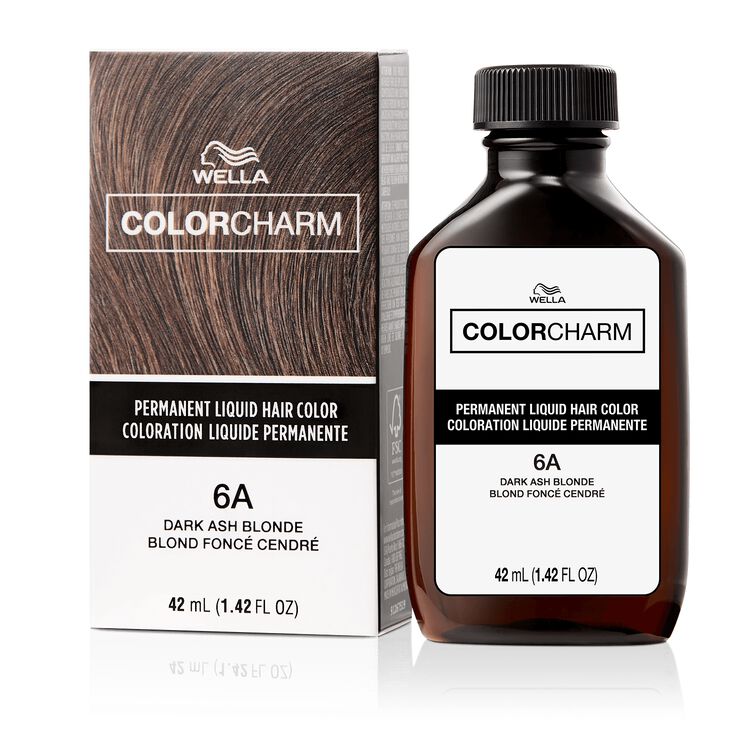 6A Dark Ash Blonde Permanent Liquid Hair Color