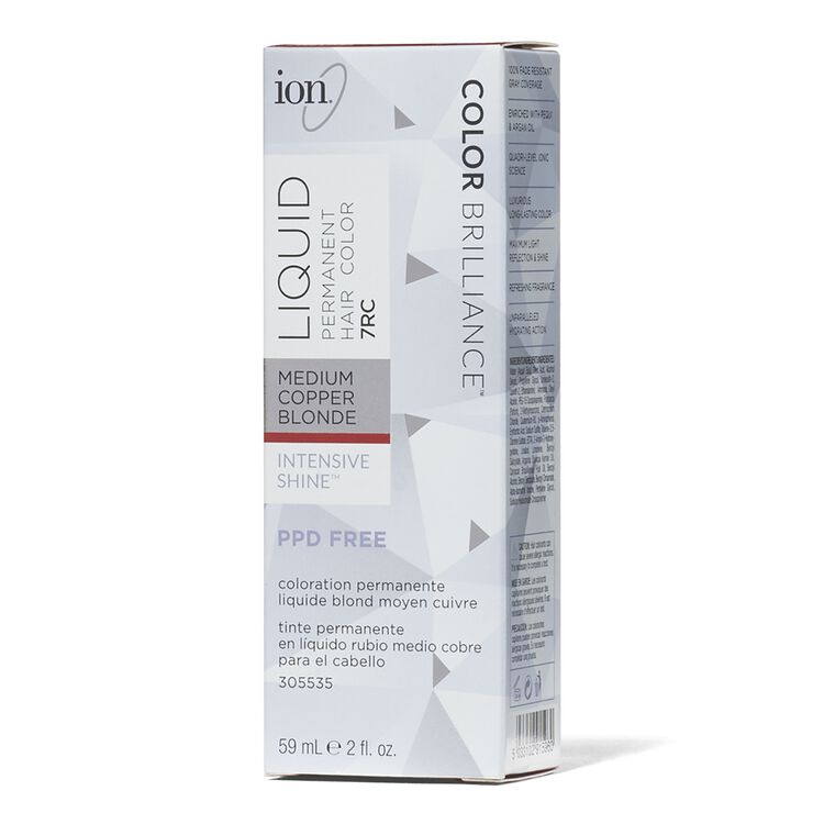 7RC Medium Copper Blonde Permanent Liquid Hair Color