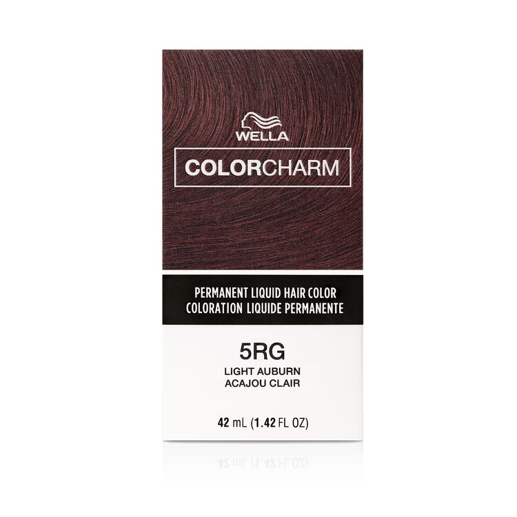 Wella Light Auburn Color Charm Liquid Permanent Hair Color