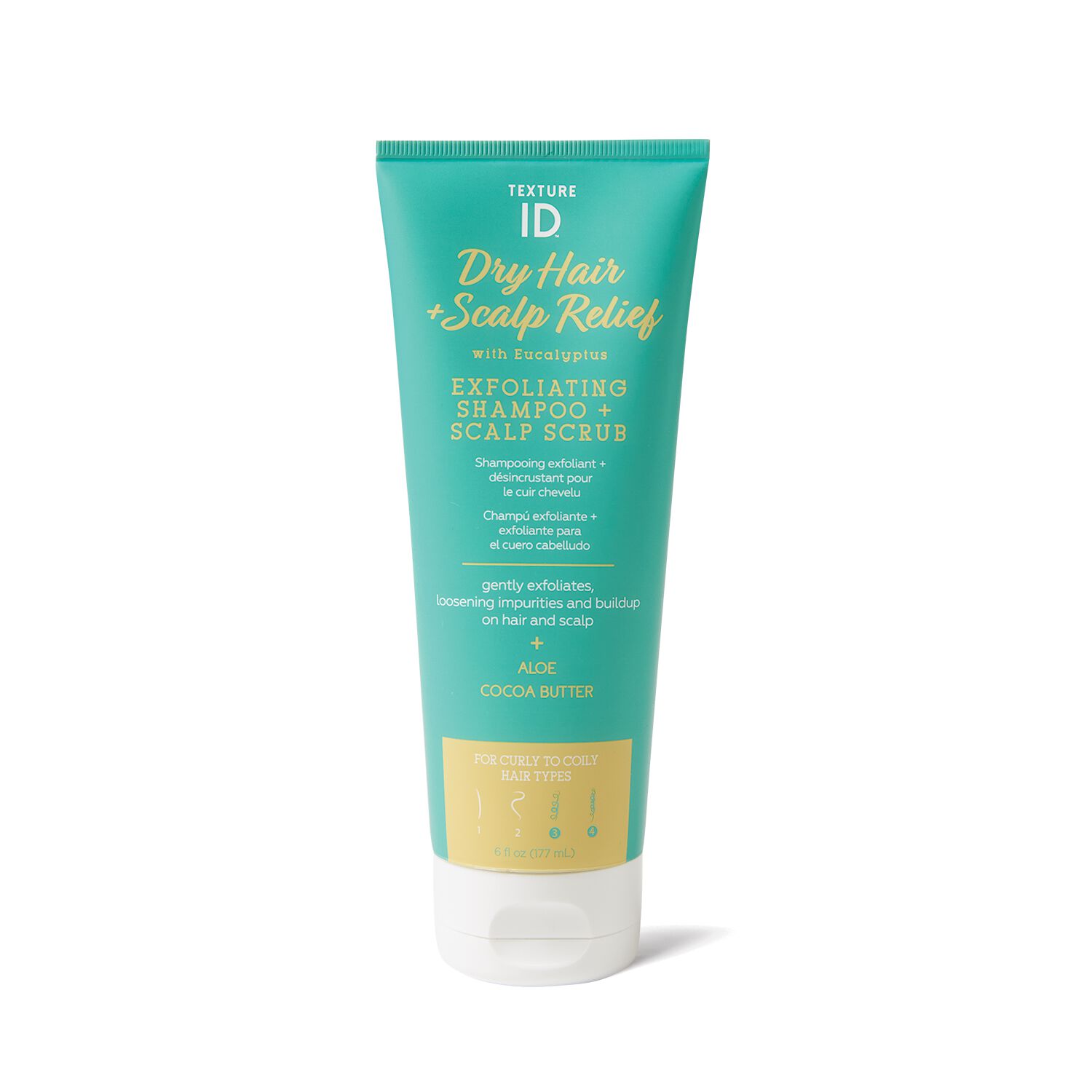 Texture ID Exfoliating Shampoo + Scalp Scrub by Dry Hair & Scalp Relief