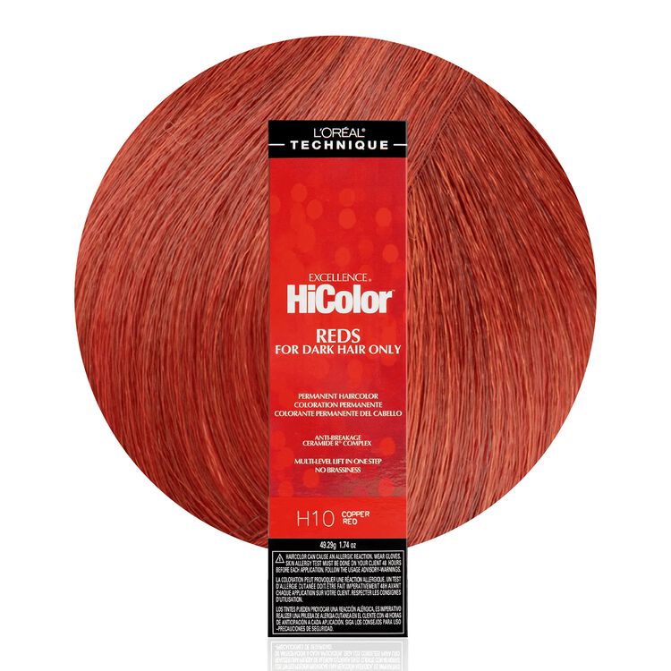 Copper Red Permanent Creme Hair Color