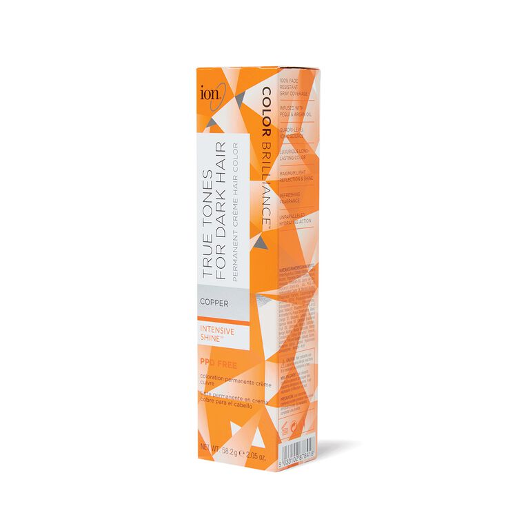 True Tones for Dark Hair Permanent Crème Hair Color Copper