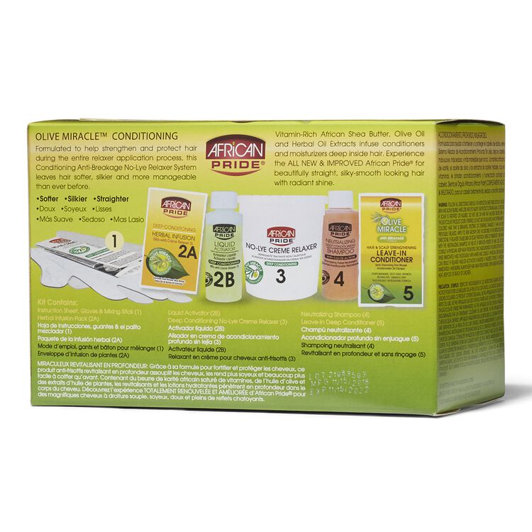 Deep Conditioning No Lye Regular Relaxer System