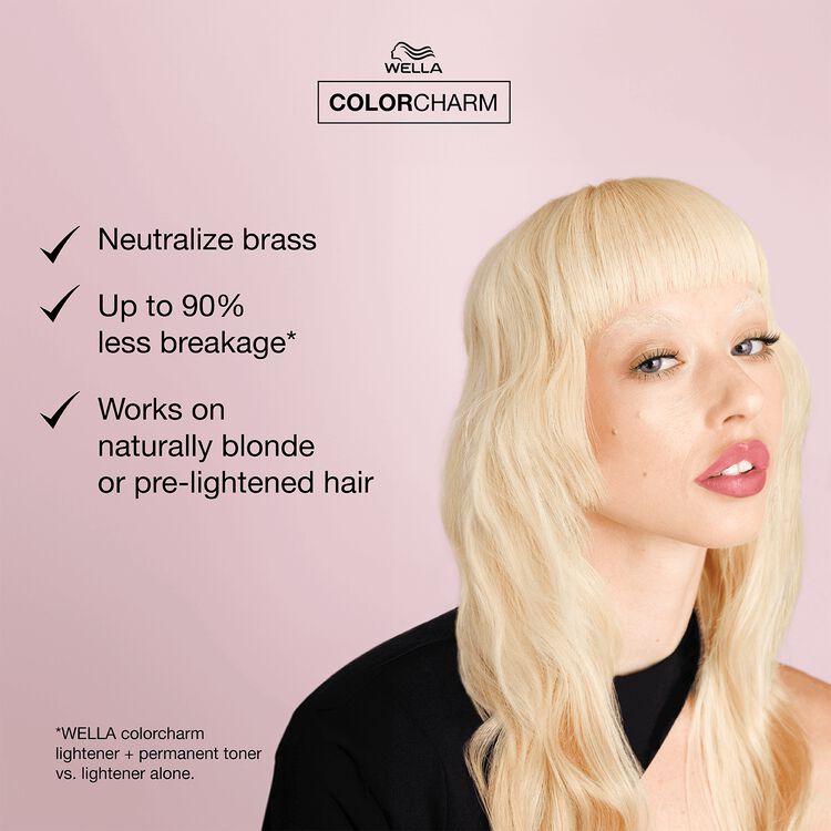 Medium Beige Blonde Permanent Liquid Toner