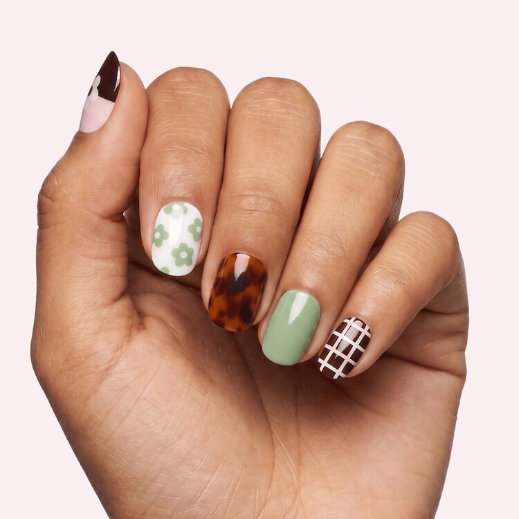 Glaze Art- That 70's Glow Gel Nail Polish Strips