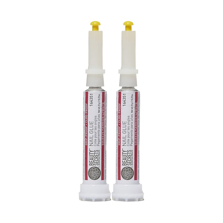 2 Pack Drip and Clog Proof Nail Glue
