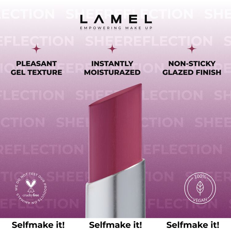 Moisturizing Lipstick-Balm SHEEReflection Berry Aura