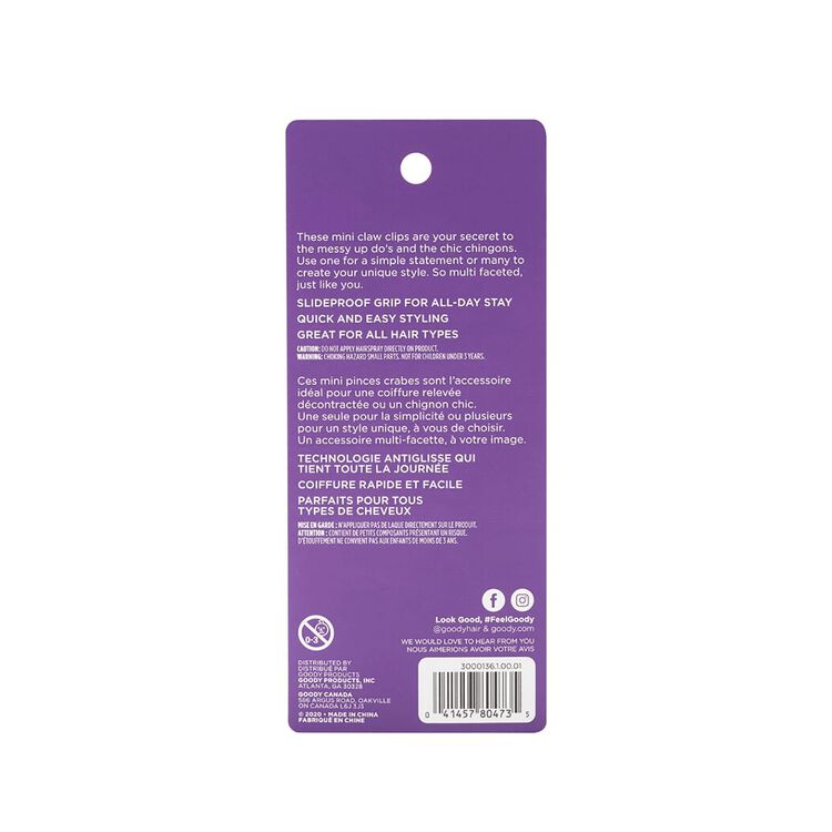 Claw Clip Micro Mini 15 Count