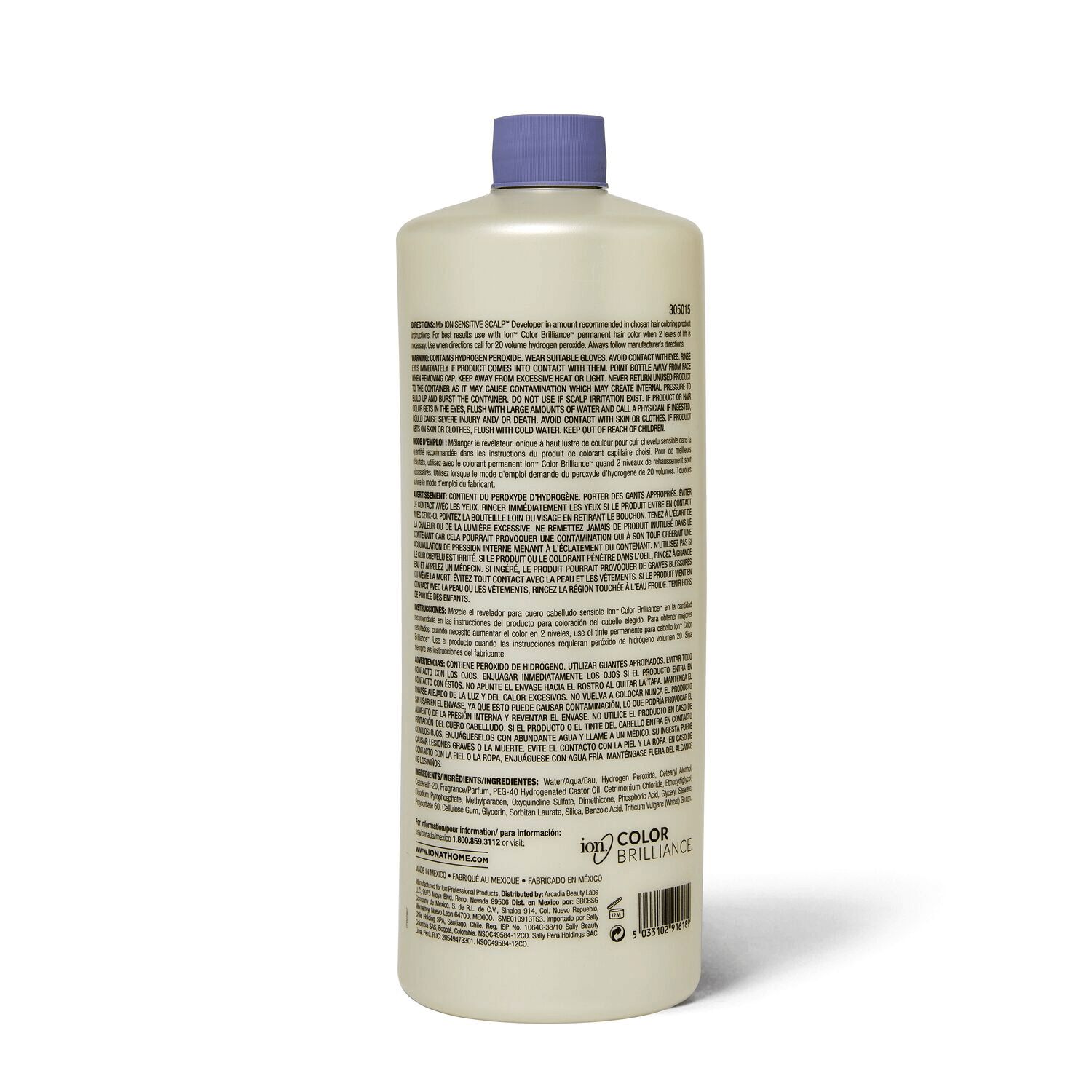 ion Sensitive Scalp 20 Volume Creme Developer 32 oz Color Developers