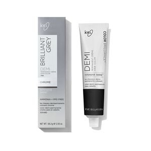 Brilliant Grey 7VA Chrome Demi Permanent Cr&egrave;me Hair Color