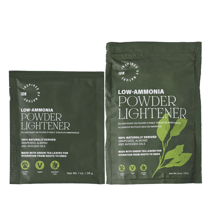 Low-Ammonia Powder Lightener