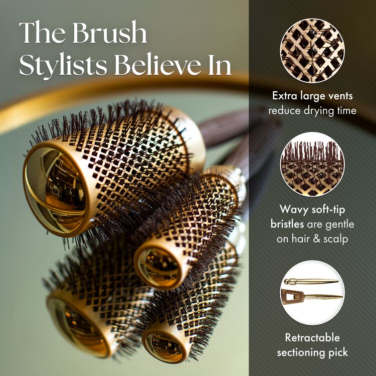 NanoThermic Ceramic + Ion Thermal Brush 2 3/4 Inch