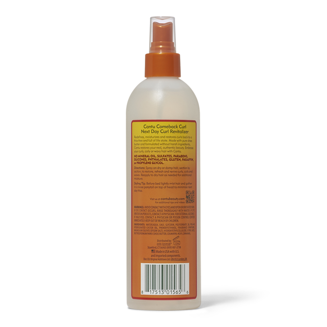 Cantu Shea Butter for Natural Hair Comeback Curl Next Day ...