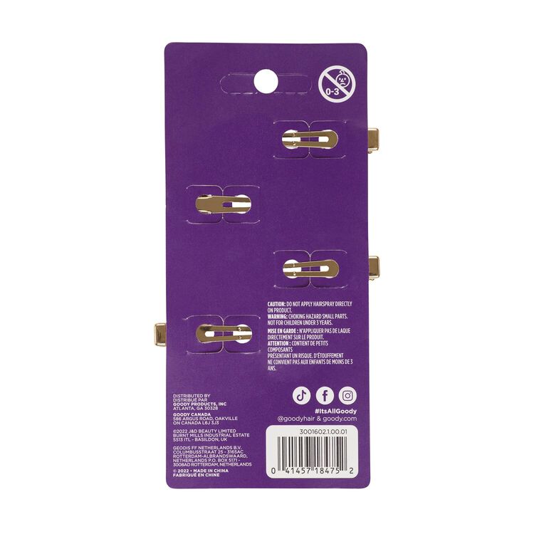 Salon Clip Pearl 4 Count