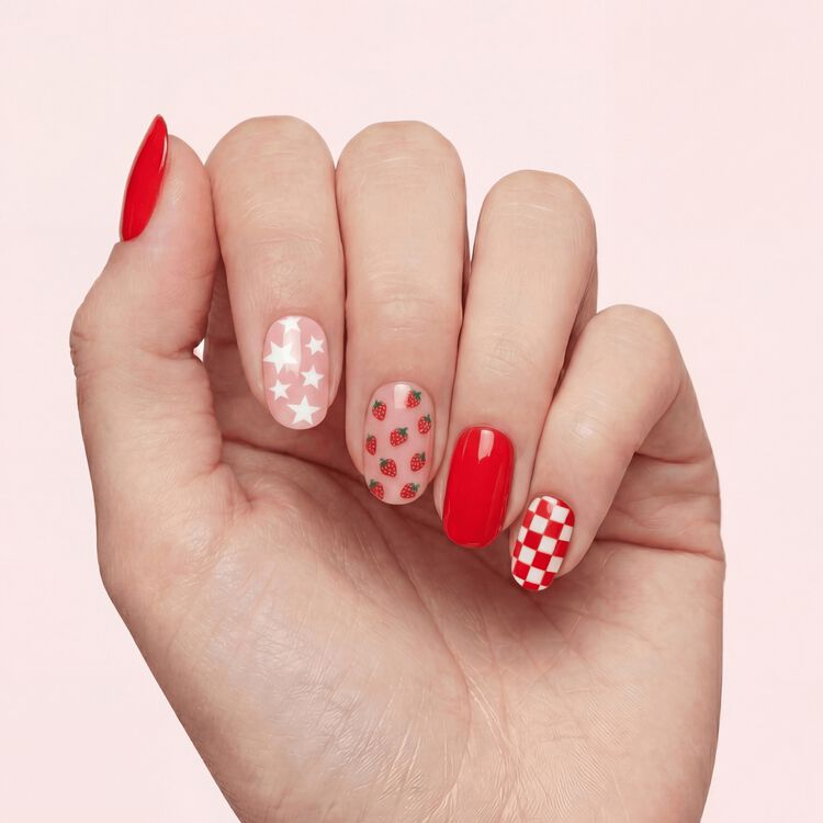 Glaze Art- Cuter at the Cape Gel Nail Polish Strips