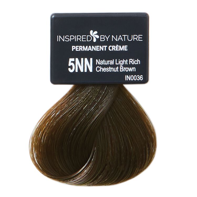Ammonia-Free Permanent Hair Color Natural Light Rich Chestnut Brown 5NN